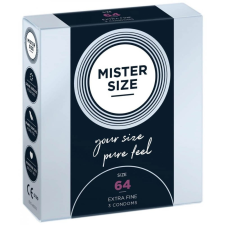 Mister Size 64 mm Condoms 3 pieces óvszer