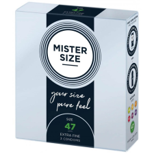 Mister Size MISTER SIZE 47 mm Condoms 3 pieces óvszer
