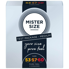 Mister Size MISTER SIZE - 53-57-60 (3 Condoms) óvszer