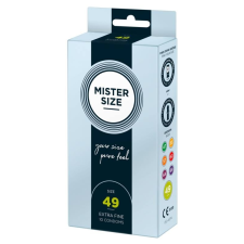 Mister Size Mister Size vékony óvszer - 49mm (10db) óvszer