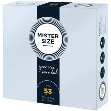 Mister Size Mister Size vékony óvszer - 53mm (36db) óvszer