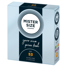 Mister Size Mister Size vékony óvszer - 53mm (3db) óvszer