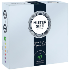 Mister Size - ÓVSZER MÉRET XS 47 MM (36 DB) óvszer