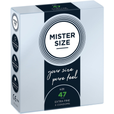 Mister Size - ÓVSZER MÉRET XS 47 MM (3 DB) óvszer