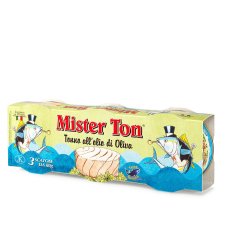 Mister Ton tonhaldarabok olívaolajban 3x80g konzerv