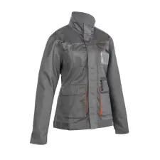  MISTI NŐI MUNKAKABÁT SZÜRKE/NARANCS_2XL munkaruha