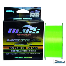  Mistral Fluo Green 300m 0.30mm horgászkiegészítő