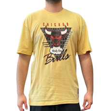  Mitchell & ness chicago bulls nba final seconds tee póló férfi homok xxl