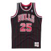  MITCHELL &amp; NESS CHICAGO BULLS STEVE KERR 95-96' - 25 ALT. SWINGMAN 2.0 JERSEY kosárlabda mez Fekete/Piros L