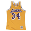  MITCHELL &amp; NESS LOS ANGELES LAKERS SHAQUILLE ONEAL 96-97 - 34 SWINGMAN 2.0 JERSEY kosárlabda mez Sárga L