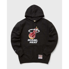  Mitchell & ness miami heat mens hooded short sleeve pulóver férfi fekete l