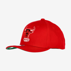  Mitchell & ness nba chicago bulls team ground 2.0 stretch hwc snapback baseball sapka unisex piros one