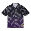  Mitchell & ness nba destination leisure button up shirt los angeles lakers ing férfi fekete/kék l