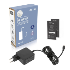 MITSU USBC45WB USB-C Hálózati töltő - Fekete (ZM/USBC45WB) mobiltelefon kellék
