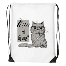  Miu mi újság - Sport táska Fehér egyedi ajándék