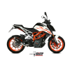 MIVV GP Pro Black rozsdamentes acél kipufogó KTM Duke 125/390 MIVV Kipufogó és alkatrészei Kipufogó Teljes kipufogó rendszer