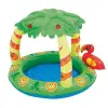 MIX BESTWAY, 52179 kis medence, gyerek, 99x91x71 cm, Friendly Jungle Play Pool, felfújható