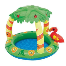 MIX BESTWAY, 52179 kis medence, gyerek, 99x91x71 cm, Friendly Jungle Play Pool, felfújható medence