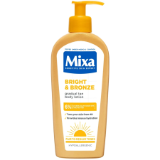 Mixa Bright & Bronze testápoló, fokozatos barnulást biztosít, 250 ml testápoló
