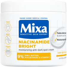 Mixa Niacinamide Bright Hidratáló krém pigmentfoltokra, 400 ml arckrém