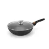 MK Home 28 cm wok serpenyő levehető nyéllel, 3.7 liter