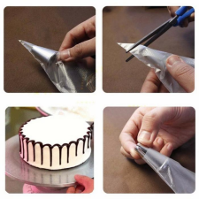 MK Home Eldobható habzsák szett 25 cm/100 darab konyhai eszköz