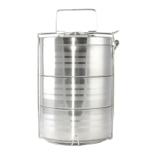 MK Home Rozsdamentes Ételhordó 3 részes ( 3 x 1 liter ) konyhai eszköz
