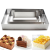 MK Home Téglalap tortaformázó 3 darab