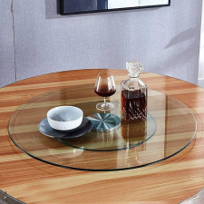 MK Home Tortatál üveg forgótál 35 cm (áttetsző) konyhai eszköz