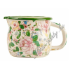 MK Home Virágmintás zománcos öblös bögre 0.6 liter
