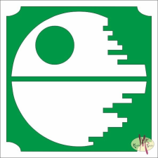 Mk Kreatív Stúdió 5x5 cm-es Csillámtetoválás sablon - Star Wars 408 csillámtetoválás