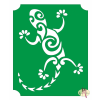 Mk Kreatív Stúdió Mk Body Deco Henna sablon - Gekko 13