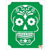 Mk Kreatív Stúdió Mk Body Deco Henna sablon - Mexikói koponya 25