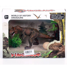  Mk Toys Dino 15cm, Tyrannosaurus Rex figura tojással, növényekkel játékfigura