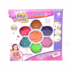 MK Toys Ékszerkészítő gyöngy szett átlátszó gyöngyökkel kreatív és készségfejlesztő