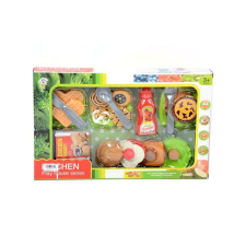 MK Toys Hamburger tojással reggeliző szett konyhakészlet