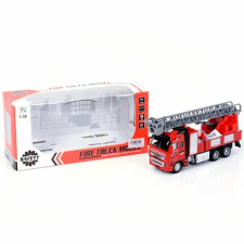 MK Toys Létrás tűzoltóautó fénnyel 1/38 autópálya és játékautó