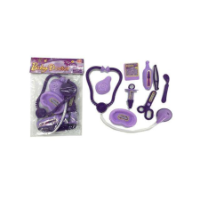 MK Toys Orvosi szett lila színben sztetoszkóppal kreatív és készségfejlesztő