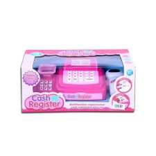 MK Toys Rózsaszín elektronikus pénztárgép takarító és háztartási eszköz