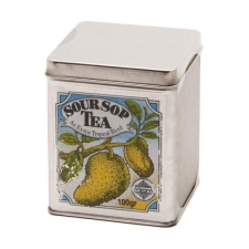 Mlesna zöld tea soursop ízesítéssel teadobozban 100g gyógytea