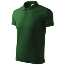 mlf_2030619 Pique Polo galléros póló férfi üvegzöld 4XL férfi póló