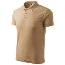 mlf_2030818 Pique Polo galléros póló férfi homok 3XL férfi póló