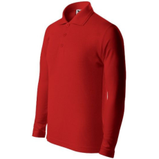  mlf_2410709 Pique Polo LS galléros póló gyerek piros 122 cm/6 éves