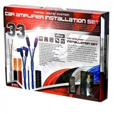 MNC autó Hi-Fi kábelkészlet - 33db-os 20196 kábel és adapter