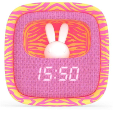 Mob Billy Clock and light - Pink Zebra ébresztőóra