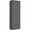  Mobene Gardróbszekrény B4 2 ajtós - 1 fiókos - antracit