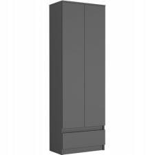  Mobene Gardróbszekrény B4 2 ajtós - 1 fiókos - antracit bútor