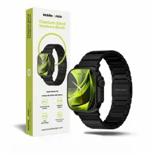  Mobil Eredetű Titánium Modena Szíj Apple Watch Ultra 49Mm-Hez okosóra kellék