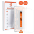 Mobile Origin Orange Screen Guard iPhone 15 Pro / 15 üvegfólia + applikátor - 2db