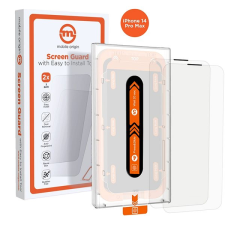 Mobile Origin Screen Guard iPhone 14 Pro Max üvegfólia - 2db + applikátor mobiltelefon kellék